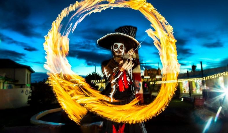 Southport Pleasurelands Day Of The Dead Mexican Firework Extravaganza is back with a bang this weekend!